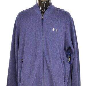 Polo Ralph Lauren Men's Size L Purple Full Zip Jacket NWT